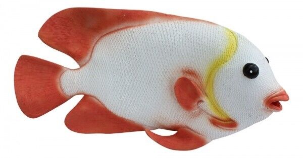 Figur Fisch Kunstharz, bemalt 44 cm- Fisch