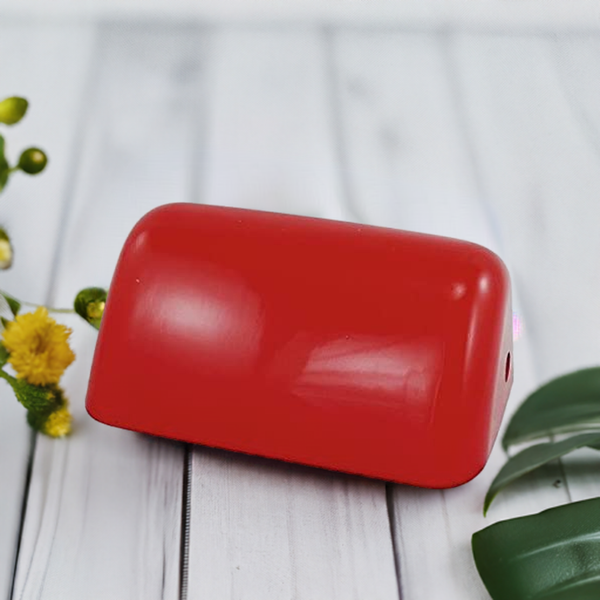 Kleiner Schirm für Bankerslampe, rot 18x 7x 11cm