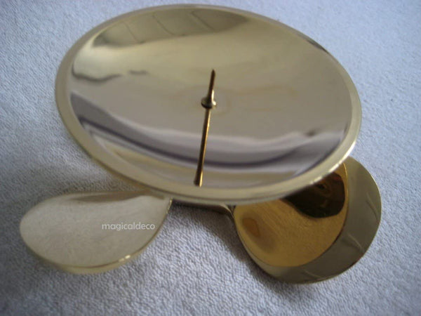 massiver Kerzenständer- Kerzenhalter - Propeller