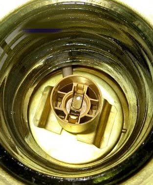 Große massive Schiffslampe - Schiffsleuchte - elektrisch Kupfer/Messing