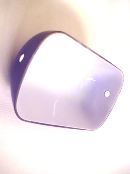 Kleiner Schirm für Bankerslampe, dunkellila 18x 7x 11cm