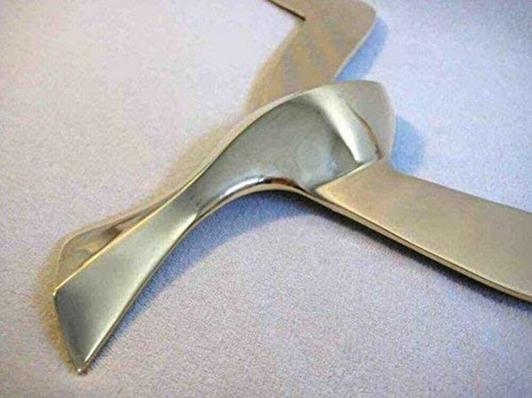 6er Set- SEHR EDEL- Möwe- Wanddeko mit Aufhängeringen- aus Messing - 20 cm