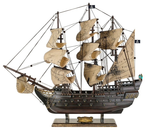 Exclusives Segelschiff, Schiffsmodell Piratenschiff 51 cm