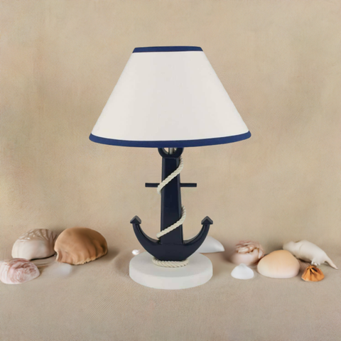 Maritime Tischlampe- Anker