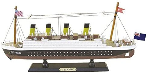 Modell- Titanic- Schiffsmodell aus Holz- 36 cm