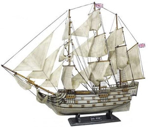 Großes Segelschiff, Schiffsmodell im Antikdesign