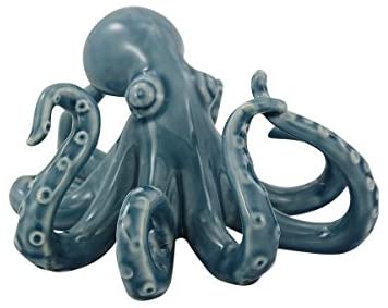 Octopus- glasiert- Maritime Deko