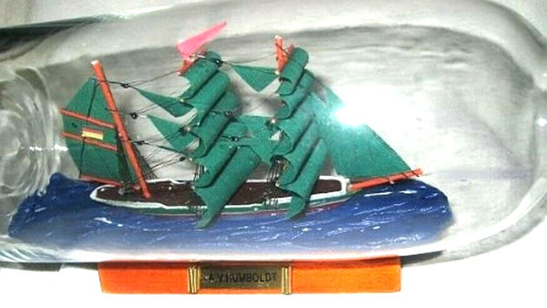Flaschenschiff- Buddelschiff- Schiff in Flasche- Alexander von Humboldt -L 29 cm