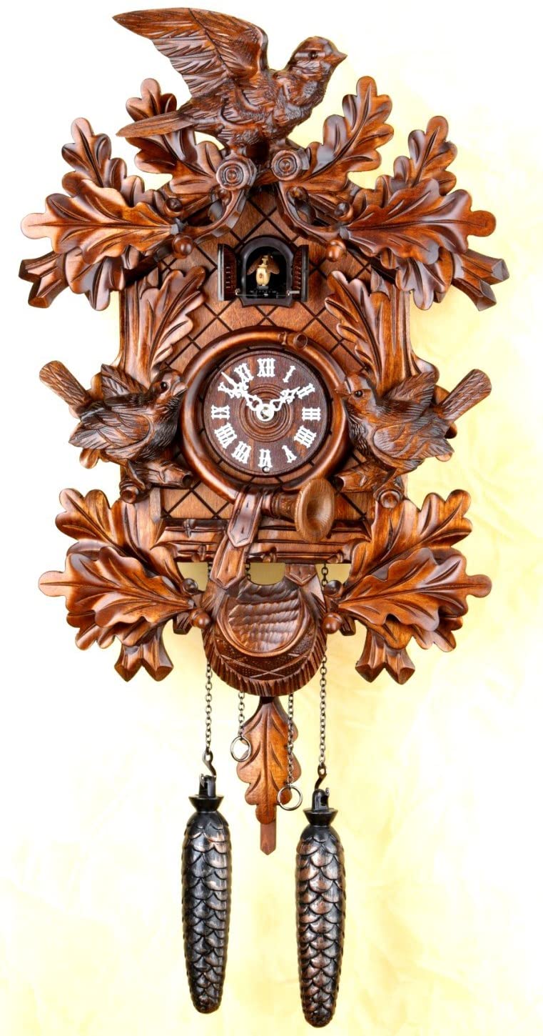 Original Schwarzwald- Kuckucksuhr- Cuckoo Clock- Handmade Germany Black Forest