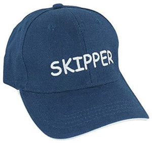 Skipper BASECUP Cap Schirmmütze Baumwolle Bestickt- Marineblau