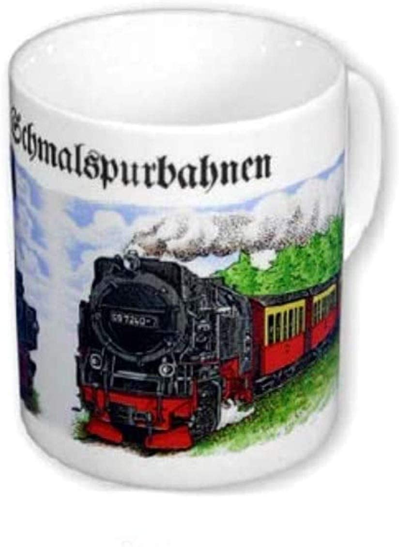 Porzellan- Tasse, Kaffeepott, Kaffeebecher - Schmalspurbahn- Harz