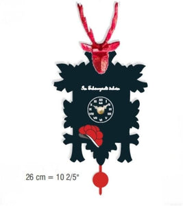 Schwarzwald-Avantgarde-Kuckucksuhr-Hirschkopf Kuckucksruf-Cuckoo Clocks- Trenkle Uhr
