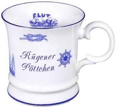 Porzellan- Tasse, Kaffeepott, Becher - Rügen- maritim
