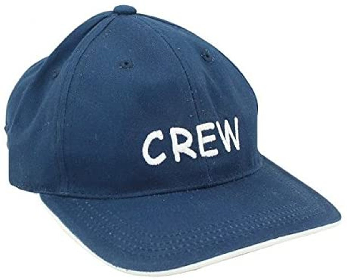 Crew- BASECUP Cap Schirmmütze Baumwolle Bestickt- Marineblau
