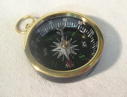Kleiner Kompass Ø 4,5 cm, funktionstüchtig