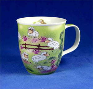 2 Stück- Porzellan- Tasse, Kaffeepott, Becher - Lüneburg - Schafe -deutsches Produktdesign