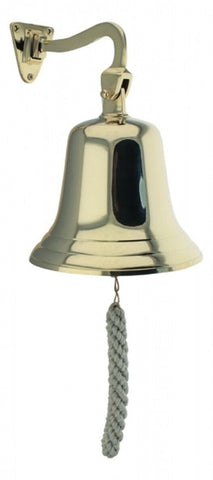 25 cm Glocke aus Messing- Hingucker- Schiffsglocke