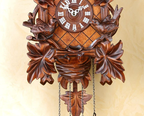 Original Schwarzwald- Kuckucksuhr- Vögel - Kuckucksruf- Cuckoo Clock- Trenkle Uhr