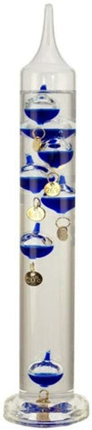 Galileo Thermometer im Glaszylinder 27,5 cm