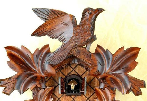 Original schwarzwald- Kuckucksuhr- Vögel/birds- Cuckoo Clock Motiv 11