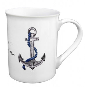 Tasse, Henkelbecher H. 10 cm, Porzellan in Geschenkebox